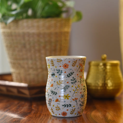 The Reign of colours handcrafted ceramic tumblers (Set of 4)