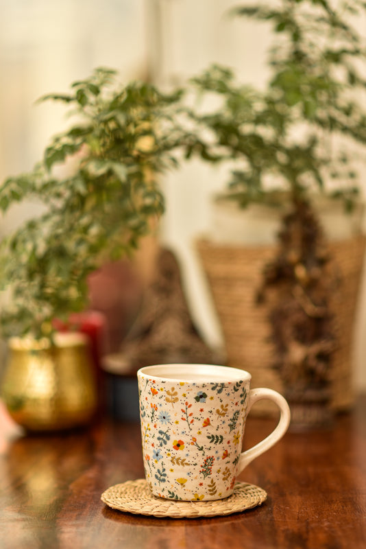 Ceramic Coffee Mugs Assorted D - Set of 4
