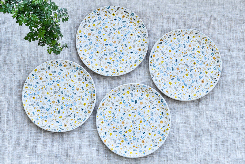 Reign Of colors Dinner Plates | Set of 4 | 10 inches